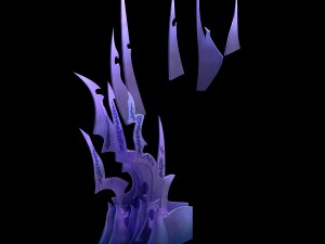 devil palace - devil headdress 03 3D 모델