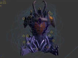 devil palace - devil avatar 02 Model 3D