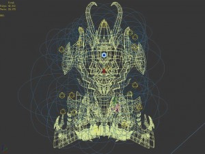 devil palace - devil avatar 02 Model 3D
