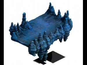 magic palace - stone road 001 3Dモデル