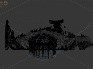magic palace - mountain hole 05 Modello 3D