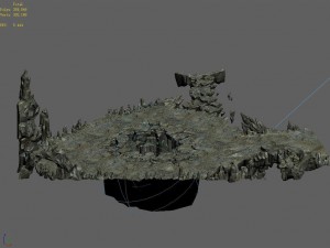 magic palace - mountain hole 05 Modello 3D