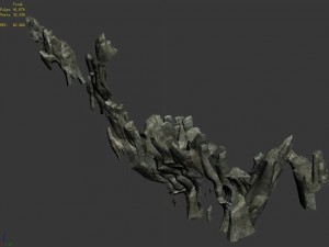 magic palace - mountain gravel 01 3D Модель