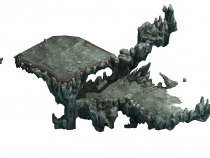 magic palace - mountain gravel 06 Modèle 3D