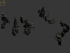 magic palace - mountain gravel 07 3D Model