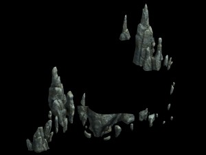 demon palace - mountain gravel 08 Modelo 3D