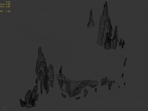 demon palace - mountain gravel 08 Modelo 3D