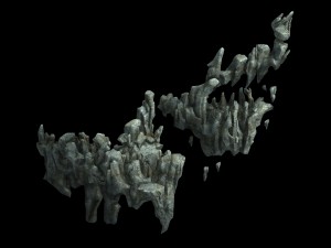 magic palace - mountain gravel 11 3D Model