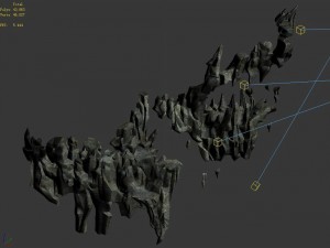 magic palace - mountain gravel 11 3D Model