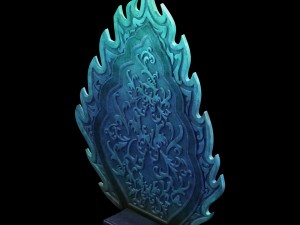 magic palace - stone 001 3D Model