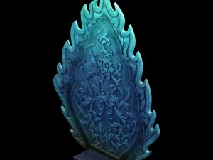 magic palace - stone 001 3D Model