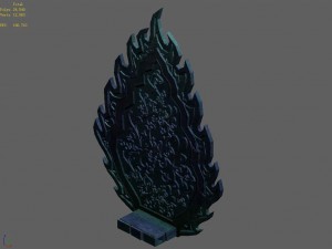 magic palace - stone 001 3D Model