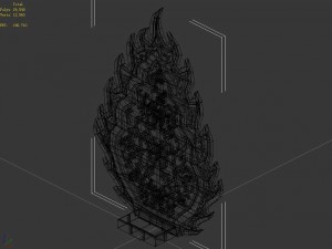 magic palace - stone 001 3D Model