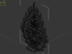 magic palace - stone 001 3D Model