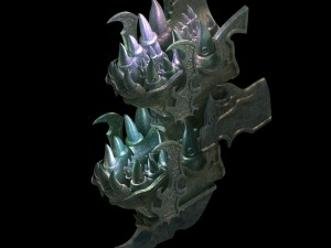 demon palace - decorating fangs 01 3D Model