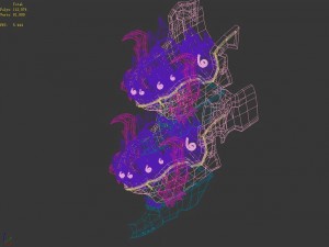 demon palace - decorating fangs 01 3D Model