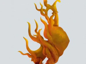 magisch paleis - decoratieve wolken 01 3D Model