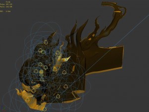 magic palace - decorative clouds 01 3D Model