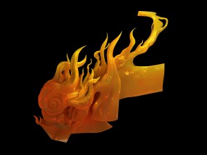 magic palace - decorative clouds 02 3D मॉडल