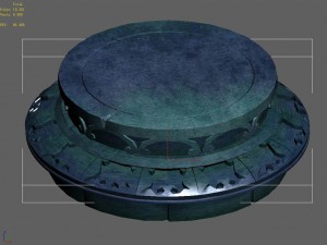 demon palace - religion - buddha base 001 3Dモデル