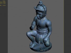 magic palace - religion - buddha statue 004 3D 模型