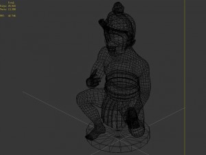 magic palace - religion - buddha statue 004 3D 模型