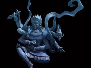 magic palace - religion - buddha stone 01 3D 模型