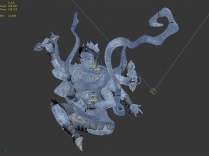 magic palace - religion - buddha stone 01 3D 模型