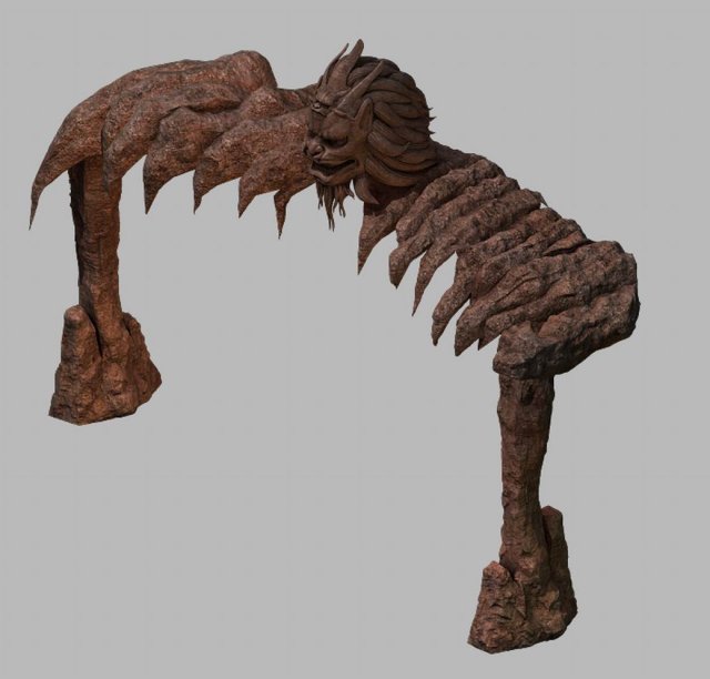 devil - shihmen 3D Model .c4d .max .obj .3ds .fbx .stl .blend 