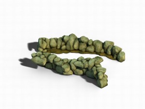 south qilian - river elements 3D Model