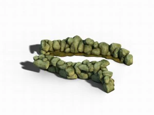 south qilian - river elements 3D Model