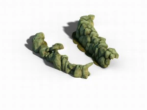 south qilian - river elements 3D Model
