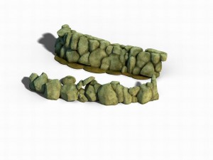south qilian - river elements 3D Model