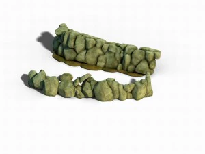 south qilian - river elements 3D Model