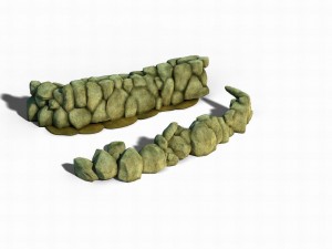 south qilian - river elements 3D Model