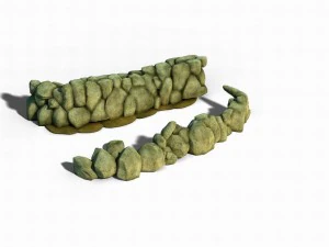 south qilian - river elements 3D Model