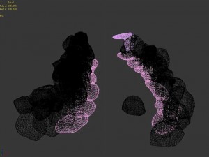 south qilian - river elements 3D Model
