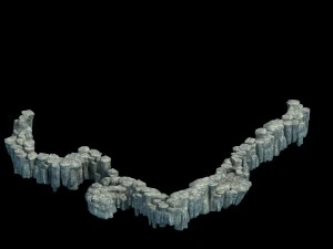 southern suburbs - stone mountain 03 3D Model