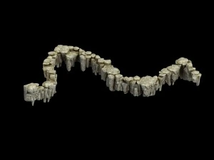 southern suburbs - stone mountain 05 3D Model
