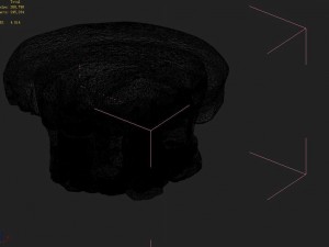mountain hengshan - mushroom stone 02 3D Model