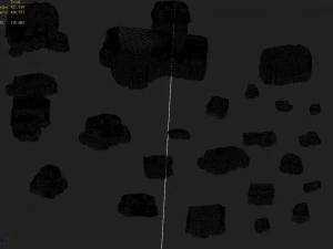 mountain hengshan - mountain rock group 02 3D Model