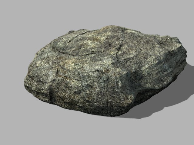 mountain hengshan - little rock 03 3D मॉडल .c4d .max .obj .3ds .fbx .stl .blend