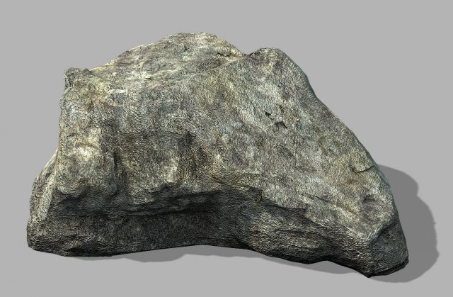 mountain hengshan - small stone 01 3D Model .c4d .max .obj .3ds .fbx .stl .blend 