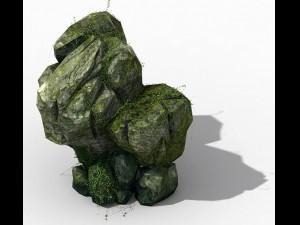 climbed rattan - stone 02 Modelo 3D
