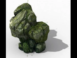 climbed rattan - stone 02 3D Model