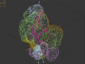 climbed rattan - stone 02 Modelo 3D