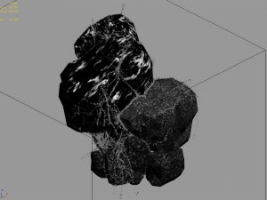 climbed rattan - stone 02 Modelo 3D