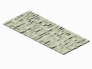 damaged floor tiles 02 Modelo 3D