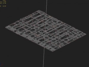 damaged floor tiles 02 Modelo 3D
