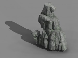qingyun mountain - mountain -01 Modèle 3D